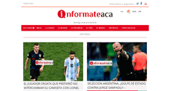 Desktop Screenshot of informateaca.com